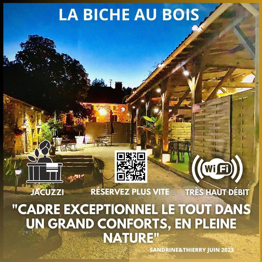 La Biche Au Bois Piscine Chauffee Jacuzzi Villa Cazals  Buitenkant foto